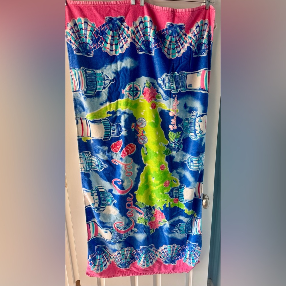 Lilly Pulizter Cape Cod Destination Beach Towel